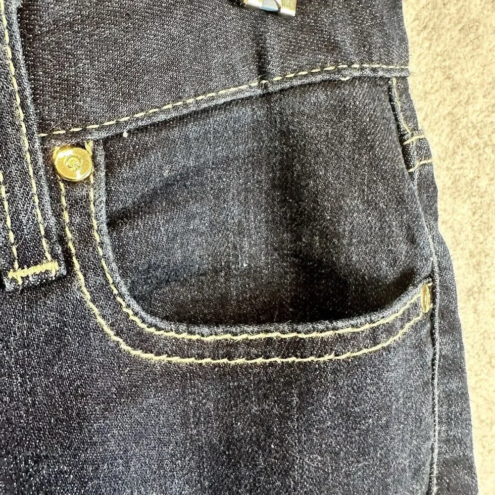 Kate Spade Size 25x24 Broome Street Skinny Women's Denim‎ Blue Jeans Career Slim